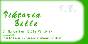 viktoria bille business card