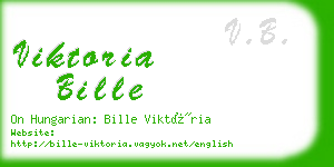 viktoria bille business card